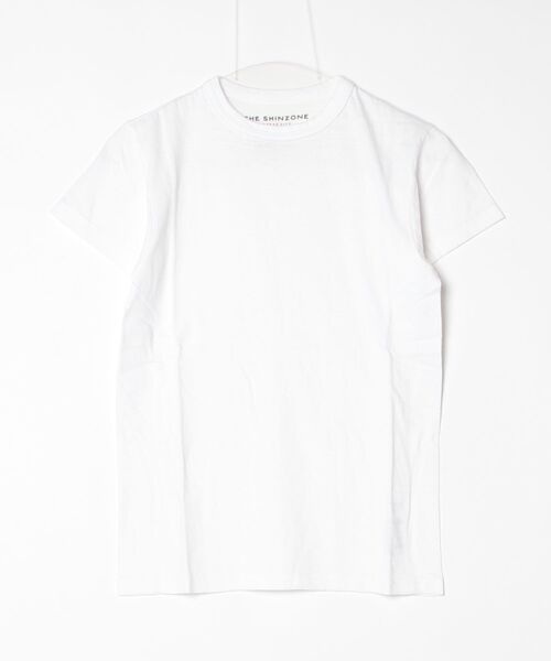 THE SHINZONE(ザ シンゾーン)の「CREW NECK TEE 14SMSCU22(Tシャツ/カットソー・レディース・ネイビー/ブラック/グレー/ホワイト・FREE)」の1枚目の写真