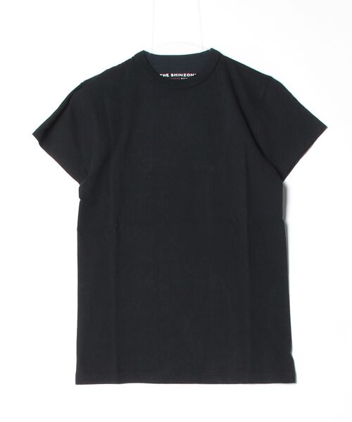 THE SHINZONE(ザ シンゾーン)の「CREW NECK TEE 14SMSCU22(Tシャツ/カットソー・レディース・ネイビー/ブラック/グレー/ホワイト・FREE)」の2枚目の写真