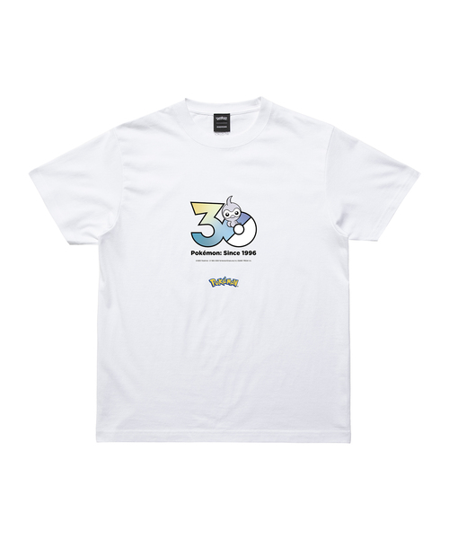 ZOZOSPOT(ゾゾスポット)の「Pokemon 30th Anniversary 1025 T-shirt 「ポワルン」(Tシャツ/カットソー・レディース・ホワイト・SMALL/MEDIUM/LARGE/X-LARGE/XX-LARGE/XXX-LARGE/100cm/110cm/120cm/130cm/140cm/150cm/160cm)」の1枚目の写真