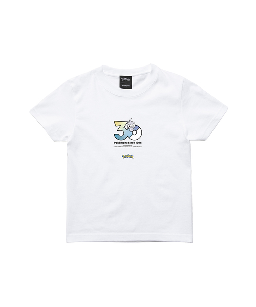 ZOZOSPOT(ゾゾスポット)の「Pokemon 30th Anniversary 1025 T-shirt 「ポワルン」(Tシャツ/カットソー・レディース・ホワイト・SMALL/MEDIUM/LARGE/X-LARGE/XX-LARGE/XXX-LARGE/100cm/110cm/120cm/130cm/140cm/150cm/160cm)」の2枚目の写真