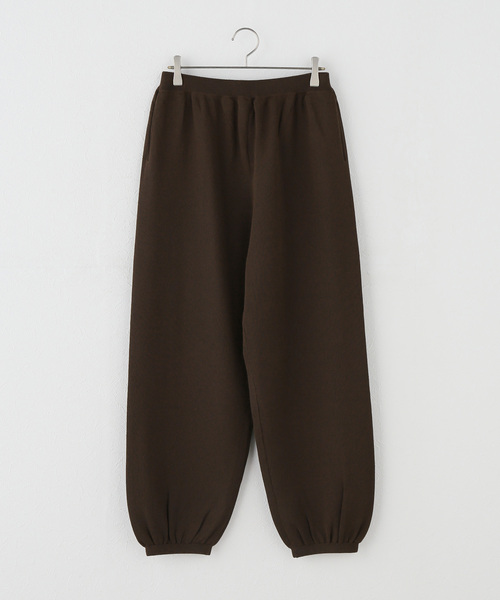 Torrazzo Donna(トラッゾドンナ)の「【TORRAZZO DONNA/トラッゾドンナ】Basic Knit Pants(その他パンツ・レディース・ブラック/ブラウン・FREE)」の2枚目の写真
