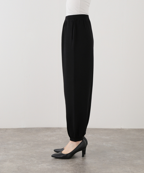 Torrazzo Donna(トラッゾドンナ)の「【TORRAZZO DONNA/トラッゾドンナ】Basic Knit Pants(その他パンツ・レディース・ブラック/ブラウン・FREE)」の12枚目の写真
