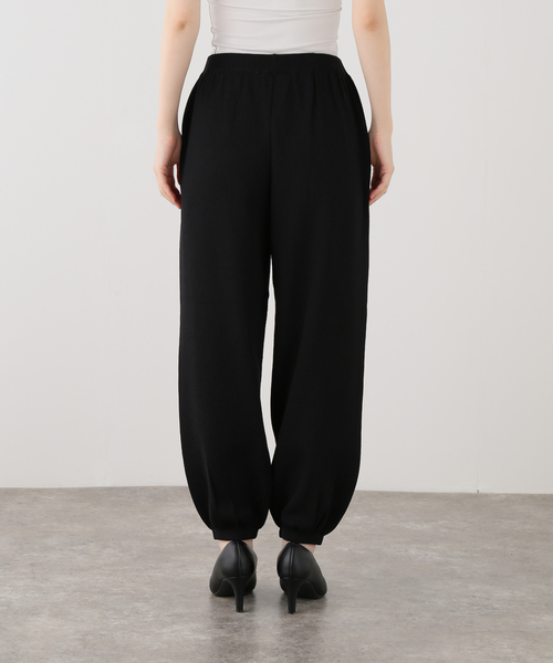 Torrazzo Donna(トラッゾドンナ)の「【TORRAZZO DONNA/トラッゾドンナ】Basic Knit Pants(その他パンツ・レディース・ブラック/ブラウン・FREE)」の13枚目の写真