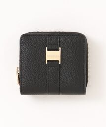 MURUA（ムルーア）の「【MURUA/ムルーア】 LOGO PLATE SERIES　ラウンドウォレット（財布）」
