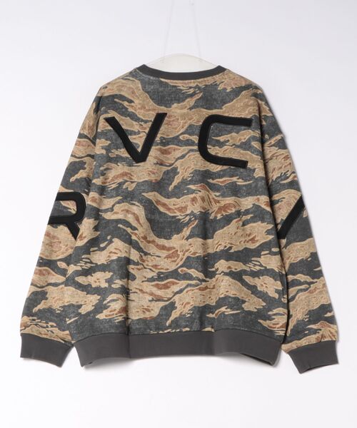 RVCA(ルーカ)の「RVCA メンズ BACK SIDE ARCH RVCA CR トレーナー 【2026年秋冬モデル】(スウェット・メンズ・ブラック/キャメル/グレー系その他/ブラック系その他2/ベージュ系その他2・SMALL/MEDIUM/X-LARGE/LARGE)」の6枚目の写真