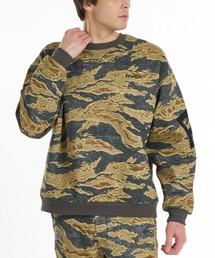 RVCA メンズ BACK SIDE ARCH RVCA CR トレーナー 【2026年秋冬モデル】/ルーカプルオーバースウェット