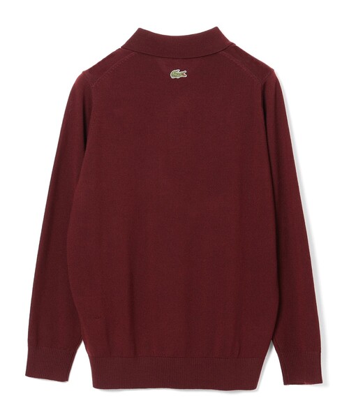BEAMS GOLF(ビームスゴルフ)の「〈WOMEN〉【別注】LACOSTE / ロングスリーブ ニット ポロ(ポロシャツ・レディース・レッド系その他7/ブラック/グレー/ブラウン・XS)」の16枚目の写真