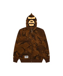 A BATHING APE フルジップパーカー ブラウン A BATHING APE｜アベイシングエイプのパーカー（ジップアップ）人気