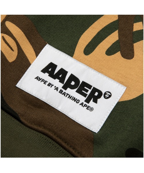 AAPE BY A BATHING APE（エーエイプバイアベイシングエイプ）の「AAPER ZIP UP HOODIE（パーカー・メンズ・グリーン系その他3/ピンク系その他・MEDIUM/LARGE/X-LARGE/X-SMALL/SMALL）」の7枚目の写真