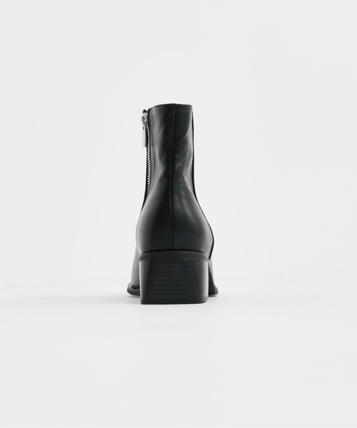 STUDIOUS(ステュディオス)の「【STUDIOUS】PLATFORM HEEL BOOTS / ヒールブーツ(ブーツ・メンズ・ブラック・3/2/1)」の7枚目の写真
