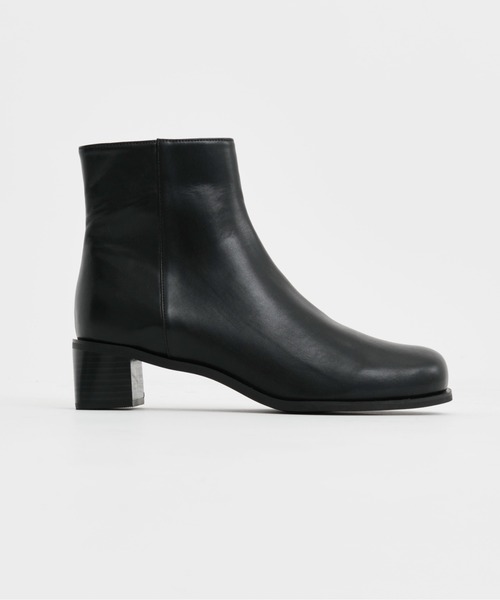 STUDIOUS(ステュディオス)の「【STUDIOUS】PLATFORM HEEL BOOTS / ヒールブーツ(ブーツ・メンズ・ブラック・3/2/1)」の5枚目の写真