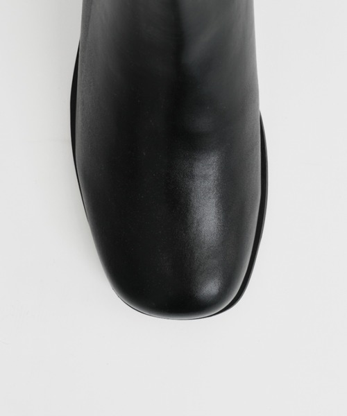 STUDIOUS(ステュディオス)の「【STUDIOUS】PLATFORM HEEL BOOTS / ヒールブーツ(ブーツ・メンズ・ブラック・3/2/1)」の9枚目の写真