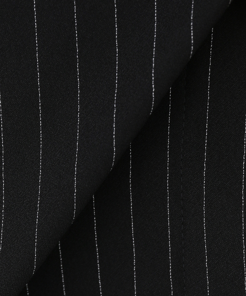 A PUPIL(アピューピル)の「A PUPIL/ア ピューピル 別注 HNK RGLN BL_STRIPES ブラウス(シャツ/ブラウス・レディース・ブラック・MEDIUM)」の18枚目の写真