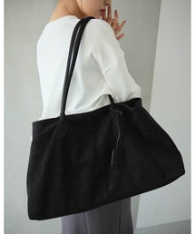 an chic（アンシック）の「スウェードタッチビッグトート（トートバッグ）」