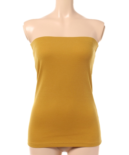 チャイハネ(チャイハネ)の「【チャイハネ】yul シンプル無地ベアトップ / チューブトップ(チューブトップ・レディース・ブラック/グレー/ターコイズブルー/イエロー・FREE)」の14枚目の写真