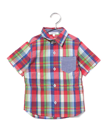 GLOBAL WORK | 【キッズ】ガラシャツ半袖/715718(シャツ/ブラウス)