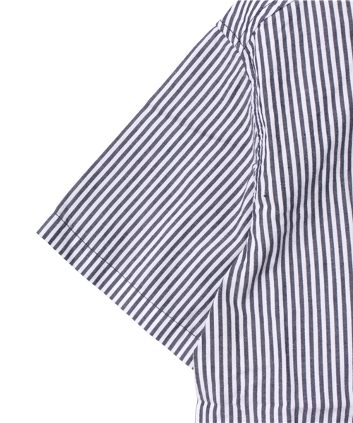 GLOBAL WORK（グローバルワーク）の「【キッズ】ガラシャツ半袖/715718（シャツ/ブラウス・キッズ・ネイビー/ブラック/レッド・SMALL/LARGE/X-LARGE/MEDIUM）」の4枚目の写真