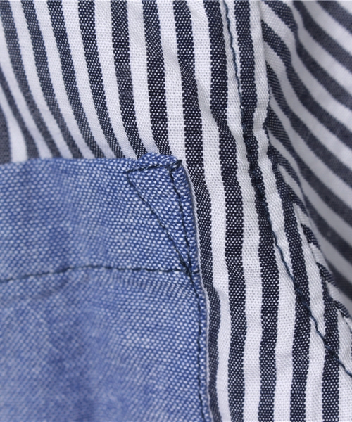 GLOBAL WORK（グローバルワーク）の「【キッズ】ガラシャツ半袖/715718（シャツ/ブラウス・キッズ・ネイビー/ブラック/レッド・SMALL/LARGE/X-LARGE/MEDIUM）」の6枚目の写真