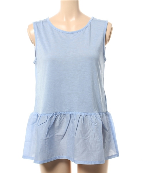 MOUSSY（マウジー）の「LACE LAYERED TANK（タンクトップ・レディース・クリアレッド/ホワイト/ライトブルー/ブラック・FREE）」の10枚目の写真