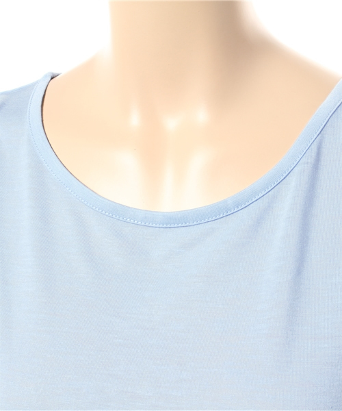 MOUSSY（マウジー）の「LACE LAYERED TANK（タンクトップ・レディース・クリアレッド/ホワイト/ライトブルー/ブラック・FREE）」の11枚目の写真