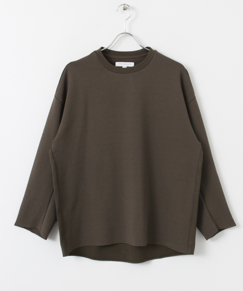 URBAN RESEARCH（アーバンリサーチ）の「UR ベアミラノリブコンビC/Nカットソー（Tシャツ/カットソー・メンズ・ブラウン/グレー/カーキ/ブラック・MEDIUM/LARGE）」の22枚目の写真