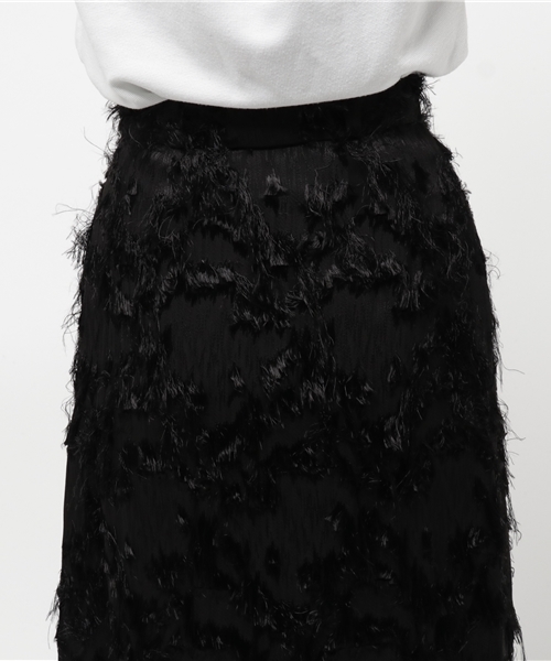 カルヴェン　スカート CARVEN（カルヴェン）の「GLUNGE FRINGE SKIRT（スカート）」 - WEAR