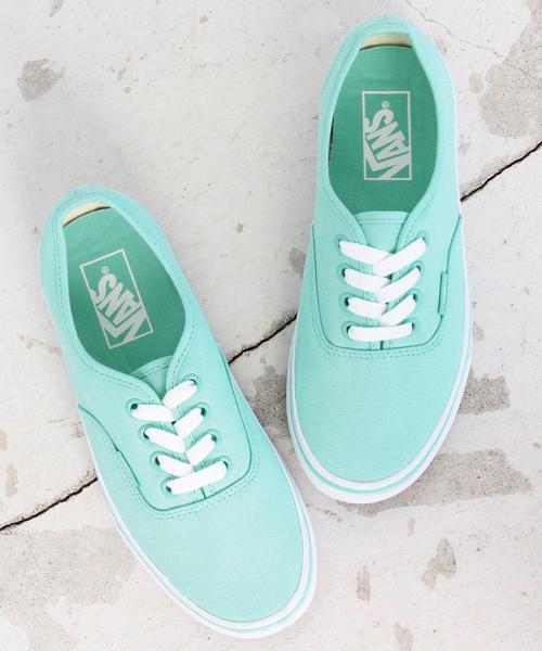 BEAUTY&YOUTH UNITED ARROWS(ビューティーアンドユースユナイテッドアローズ)の「【国内exclusive】<VANS(バンズ)>∴ AUTHENTIC パステル/スニーカー ◆(スニーカー・レディース・ライトピンク/ライム・4h/5/6/6h/5h)」の4枚目の写真