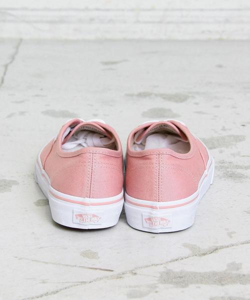BEAUTY&YOUTH UNITED ARROWS(ビューティーアンドユースユナイテッドアローズ)の「【国内exclusive】<VANS(バンズ)>∴ AUTHENTIC パステル/スニーカー ◆(スニーカー・レディース・ライトピンク/ライム・4h/5/6/6h/5h)」の9枚目の写真