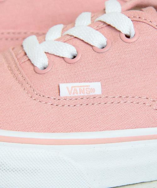 BEAUTY&YOUTH UNITED ARROWS(ビューティーアンドユースユナイテッドアローズ)の「【国内exclusive】<VANS(バンズ)>∴ AUTHENTIC パステル/スニーカー ◆(スニーカー・レディース・ライトピンク/ライム・4h/5/6/6h/5h)」の11枚目の写真
