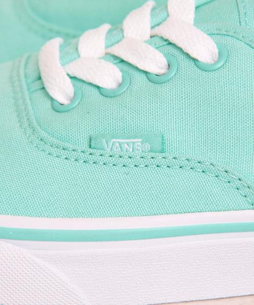 BEAUTY&YOUTH UNITED ARROWS(ビューティーアンドユースユナイテッドアローズ)の「【国内exclusive】<VANS(バンズ)>∴ AUTHENTIC パステル/スニーカー ◆(スニーカー・レディース・ライトピンク/ライム・4h/5/6/6h/5h)」の12枚目の写真