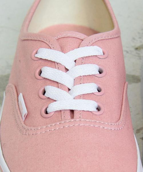 BEAUTY&YOUTH UNITED ARROWS(ビューティーアンドユースユナイテッドアローズ)の「【国内exclusive】<VANS(バンズ)>∴ AUTHENTIC パステル/スニーカー ◆(スニーカー・レディース・ライトピンク/ライム・4h/5/6/6h/5h)」の14枚目の写真