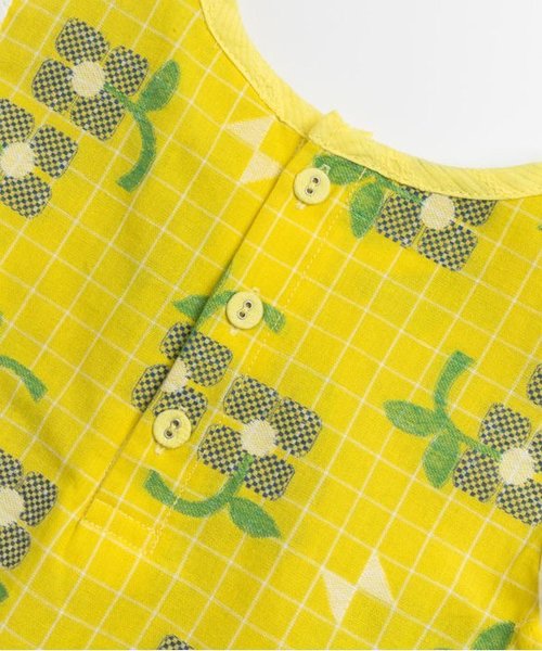 Petit jam（プチジャム）の「お花のジャガードチュニック（チュニック・キッズ・イエロー/レッド・90/95/100/120/80/130/110）」の9枚目の写真