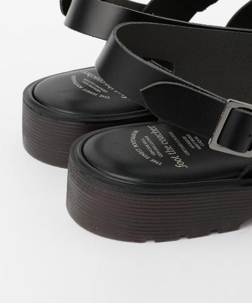 foot the coacher（フットザコーチャー）の「foot the coacher（フット・ザ・コーチャー） S.S. BELT SANDALS（サンダル・メンズ・ブラック・26cm/25cm/27cm）」の7枚目の写真