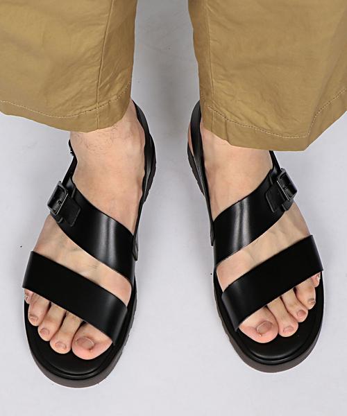 foot the coacher（フットザコーチャー）の「foot the coacher（フット・ザ・コーチャー） S.S. BELT SANDALS（サンダル・メンズ・ブラック・26cm/25cm/27cm）」の10枚目の写真