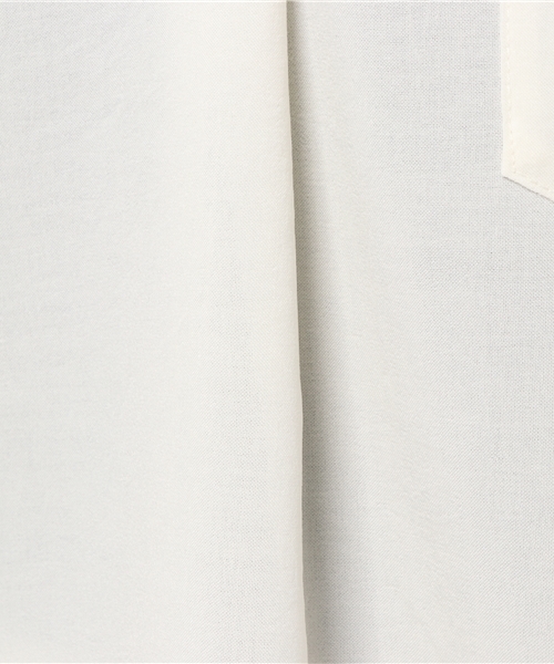 GUILD PRIME（ギルドプライム）の「【GUILD PRIME】WOMENS 襟抜きプルオーバーブラウス（シャツ/ブラウス・レディース・ホワイト/ピンク・36/34）」の10枚目の写真