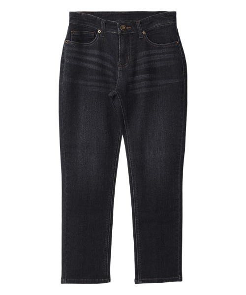 Pierrot（ピエロ）の「大人のためのゆるテーパードデニム ストレッチ（デニムパンツ・レディース・ブラック系その他/ブルー/ブルー系その他2/ブルー系その他3/ネイビー/ホワイト/サックスブルー/ブラック/ブルー系その他/ブルー系その他4/インディゴブルー/ライトブルー/グレー系その他・L/LL/S/M）」の22枚目の写真