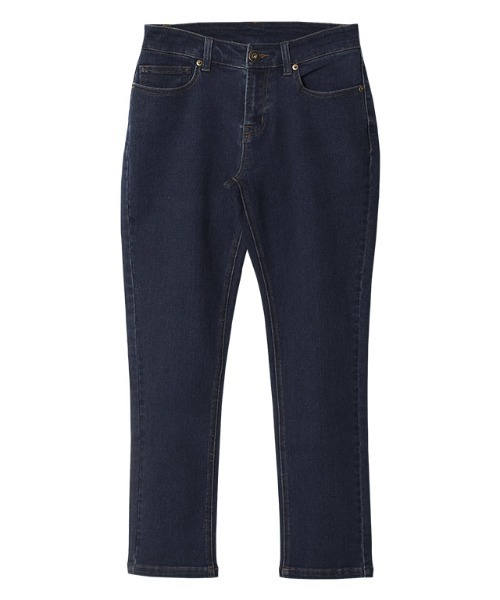 Pierrot（ピエロ）の「大人のためのゆるテーパードデニム ストレッチ（デニムパンツ・レディース・ブラック系その他/ブルー/ブルー系その他2/ブルー系その他3/ネイビー/ホワイト/サックスブルー/ブラック/ブルー系その他/ブルー系その他4/インディゴブルー/ライトブルー/グレー系その他・L/LL/S/M）」の18枚目の写真