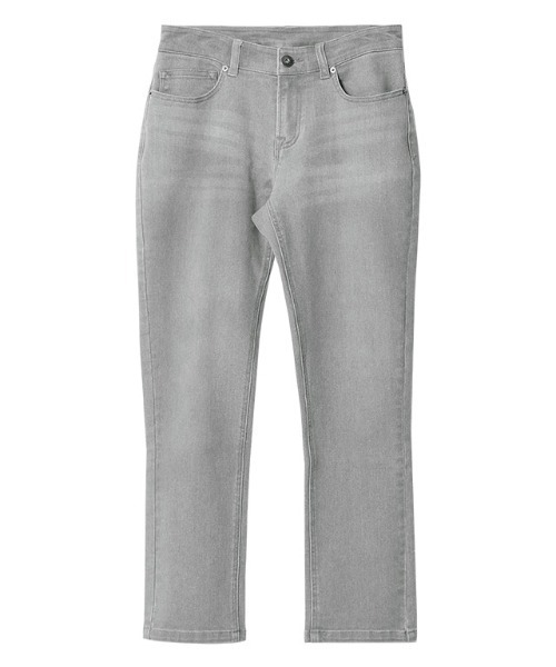 Pierrot（ピエロ）の「大人のためのゆるテーパードデニム ストレッチ（デニムパンツ・レディース・ブラック系その他/ブルー/ブルー系その他2/ブルー系その他3/ネイビー/ホワイト/サックスブルー/ブラック/ブルー系その他/ブルー系その他4/インディゴブルー/ライトブルー/グレー系その他・L/LL/S/M）」の17枚目の写真