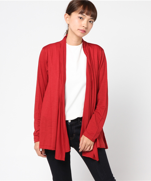 HYSTERIC GLAMOUR（ヒステリックグラマー）の「THE ORIGINAL HYS プリント カーディガン（カーディガン/ボレロ・レディース・ホワイト/レッド/ブラック・FREE）」の4枚目の写真