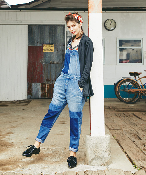 HYSTERIC GLAMOUR（ヒステリックグラマー）の「THE ORIGINAL HYS プリント カーディガン（カーディガン/ボレロ・レディース・ホワイト/レッド/ブラック・FREE）」の9枚目の写真