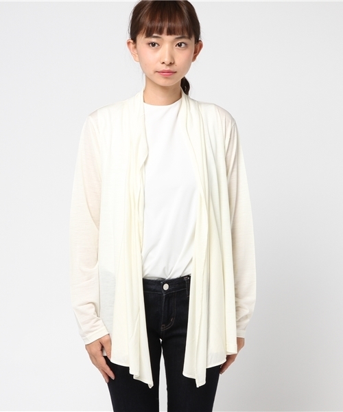 HYSTERIC GLAMOUR（ヒステリックグラマー）の「THE ORIGINAL HYS プリント カーディガン（カーディガン/ボレロ・レディース・ホワイト/レッド/ブラック・FREE）」の10枚目の写真