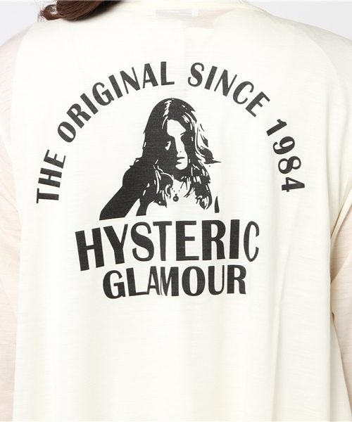 HYSTERIC GLAMOUR（ヒステリックグラマー）の「THE ORIGINAL HYS プリント カーディガン（カーディガン/ボレロ・レディース・ホワイト/レッド/ブラック・FREE）」の14枚目の写真