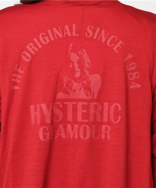 HYSTERIC GLAMOUR（ヒステリックグラマー）の「THE ORIGINAL HYS プリント カーディガン（カーディガン/ボレロ・レディース・ホワイト/レッド/ブラック・FREE）」の19枚目の写真