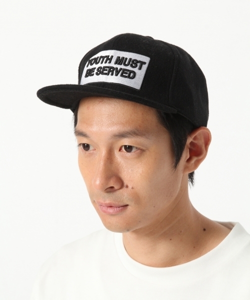 GLOBAL WORK（グローバルワーク）の「【抗菌防臭】メルトンBBキャップ/763677（キャップ・メンズ・ブラック/その他/ネイビー・FREE）」の2枚目の写真