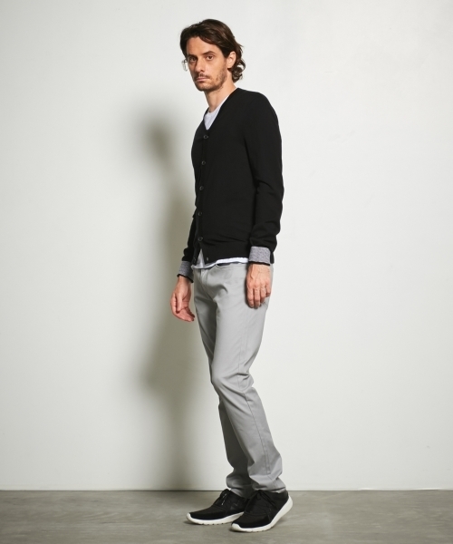 Giorgio Armani Vネックニットカーディガン ARMANI EXCHANGE（アルマーニエクスチェンジ）の「【AX