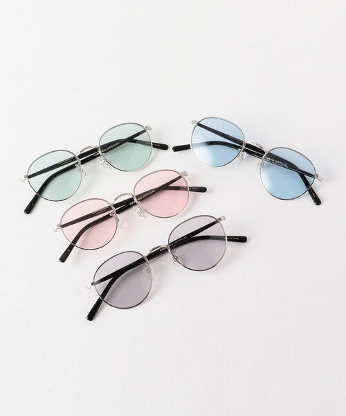 KANEKO OPTICAL（カネコオプティカル）の「BY by KANEKO OPTICAL Tim/アイウェア MADE IN JAPAN ◆（サングラス・メンズ・ライトブルー/ライトグレー/ライム/ライトピンク・FREE）」の9枚目の写真