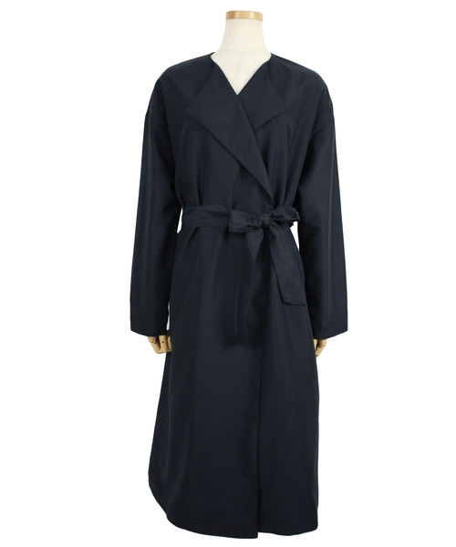 reca（レカ）の「ロングトレンチコート【2018 S/S】（トレンチコート・レディース・ブラック/グレー系その他/ベージュ/ネイビー・M）」の9枚目の写真