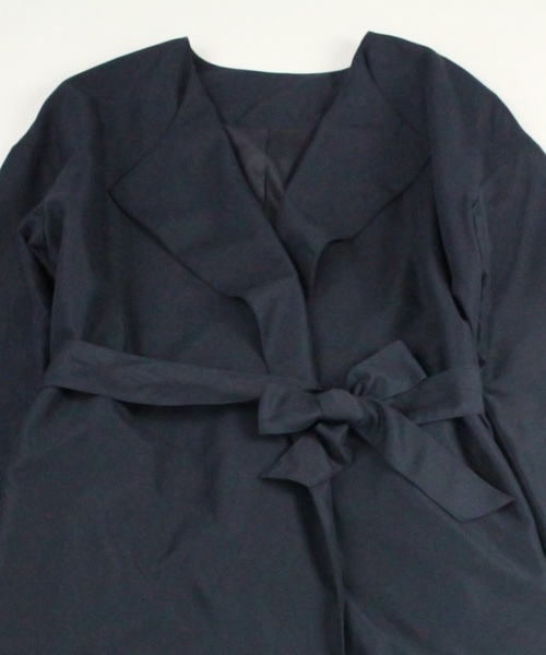 reca（レカ）の「ロングトレンチコート【2018 S/S】（トレンチコート・レディース・ブラック/グレー系その他/ベージュ/ネイビー・M）」の13枚目の写真