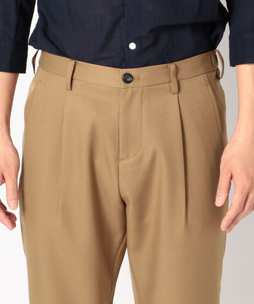 SHIPS(シップス)の「SU: T/C JERSEY 1TUCK パンツ(その他パンツ・メンズ・ネイビー/オリーブ/キャメル・MEDIUM/LARGE/SMALL/X-LARGE)」の10枚目の写真