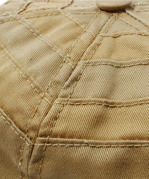 BEAMS BOY（ビームスボーイ）の「△decho / クリケット キャップ（キャップ・レディース・ベージュ/ネイビー・ONE SIZE）」の7枚目の写真